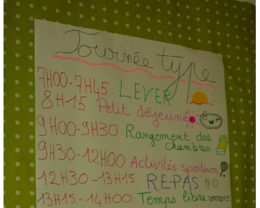 Mon séjour avec les Kinders