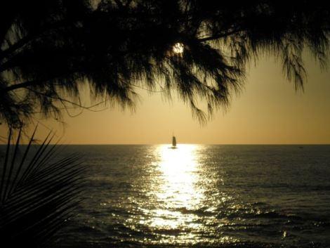 Les couchers de soleil sont plus beau l'hiver