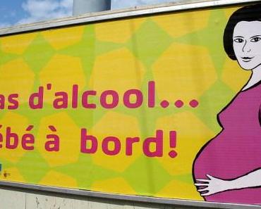 Pas d’alcool! Bébé à bord!