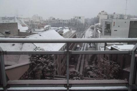 Direction le sud Au réveil, surprise!