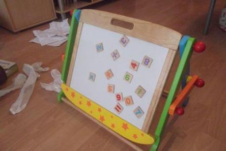 jouetsenbois-Le tableau double face monté et prêt à être utilisé jouetsenbois-Le tableau double face monté et prêt à être utilisé