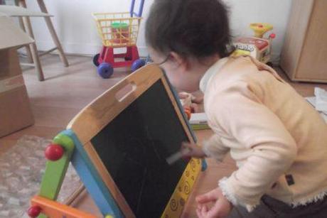 jouetsenbois-Le tableau double face monté et prêt à être utilisé jouetsenbois-Le tableau double face monté et prêt à être utilisé