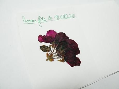 Carte DIY pour la Fête des mères