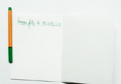 Carte DIY pour la Fête des mères