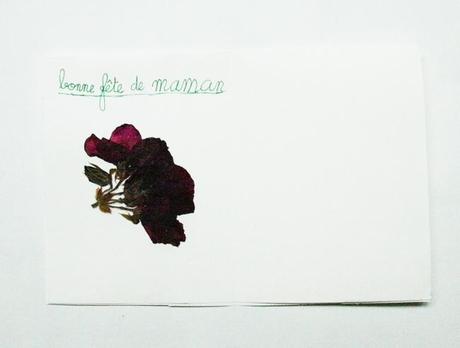 Carte DIY pour la Fête des mères