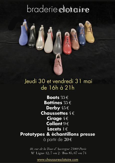 Braderie Chaussures Clotaire ! Chaussures Clotaire