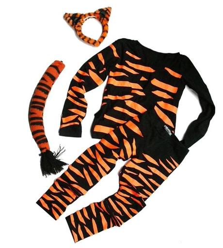 DIY Tiger kids costume