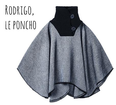Frangin Frangine poncho fille