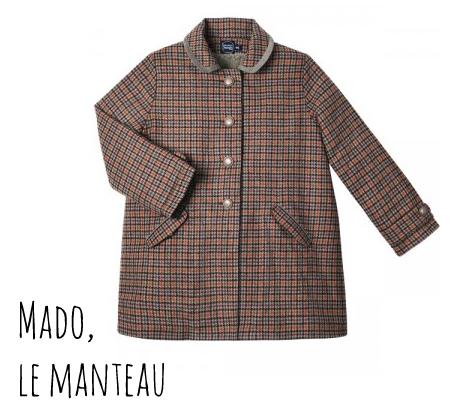 Frangin Frangine manteau fille