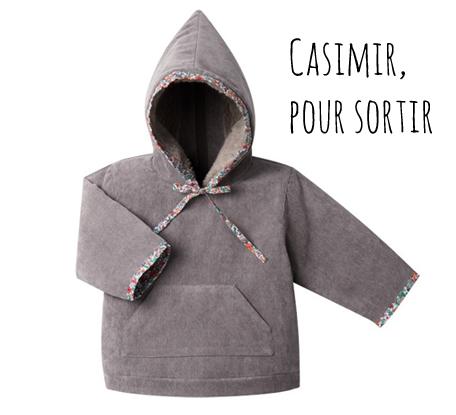 Frangin Frangine manteau bébé