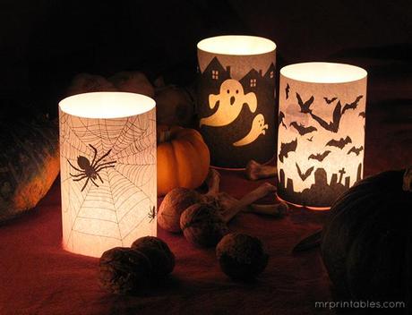 Dernière minute décorations pour Halloween DIY!