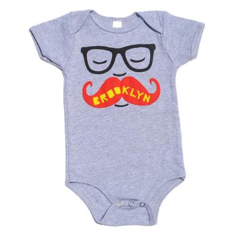  Brooklyn onesie - Mustache by Gnome Enterprises Brooklyn onesie - Mustache by Gnome Enterprises Brooklyn Mustache Onesie Brooklyn Mustache Onesie BROOKLYN MUSTACHE ONESIE