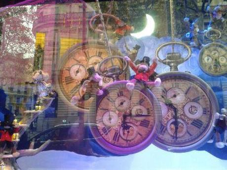 vitrines noel paris galeries Lafayettes