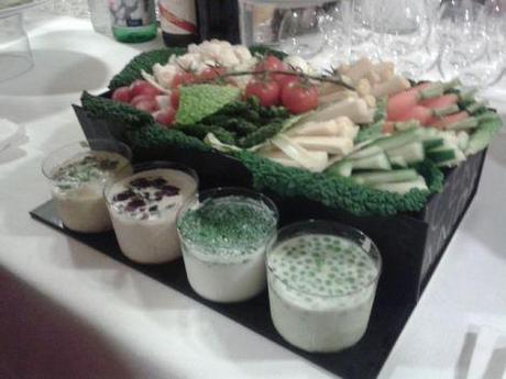 mumtobeparty, le buffet excellent