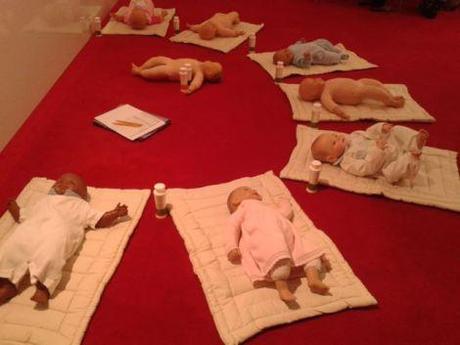 mumtobeparty, atelier massage