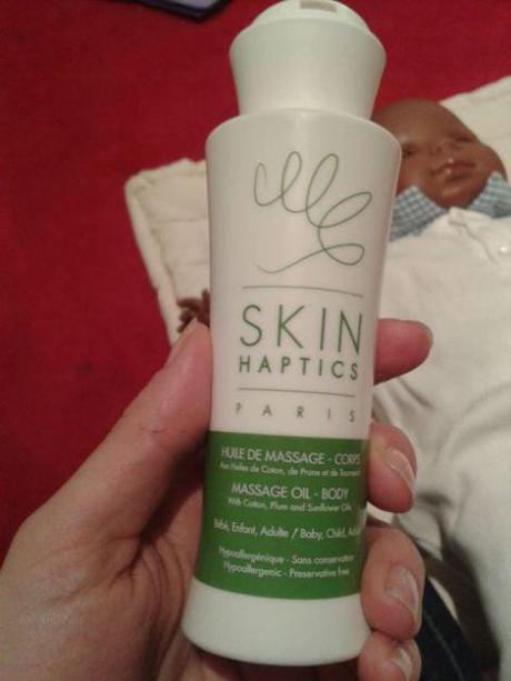 mumtobeparty, le produit de massage