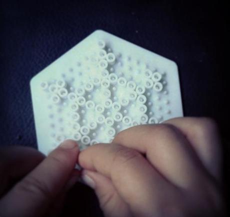 Hama Bead Snowflakes 