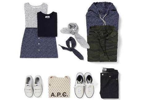 A.P.C. x Bonton collaboration mode enfant