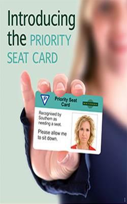 Priority Seating Card Londres