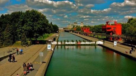 Une balade en ville ou au vert sur les bords du canal de l’Ourcq