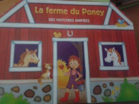 La ferme du poney en relief {Chut les enfants lisent} fermeduponey-livre
