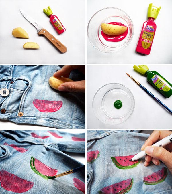 diy-watermelon-stamp-shorts
