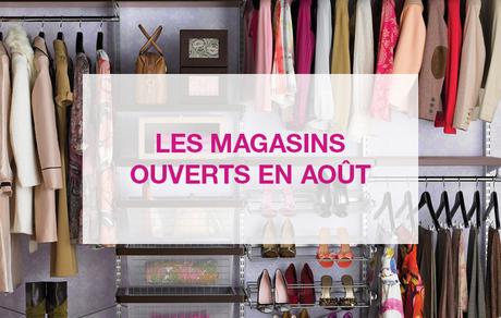 Les magasins ouverts en été à Lyon