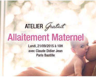 Atelier Allaitement maternel avec Claude Didier Jean Jouveau