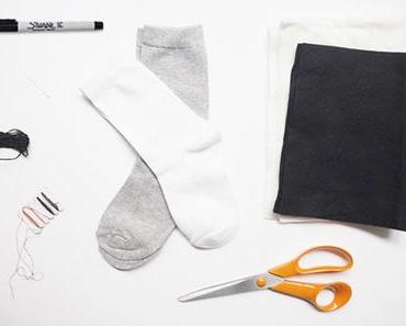 DIY Chaussettes Animaux