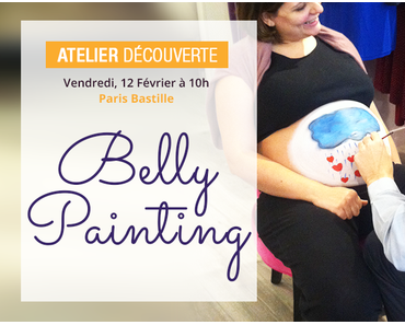 Belly Painting : l’atelier à Paris avec Alexandra Berthomé !