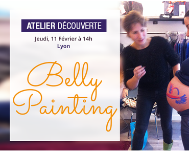 [Atelier] Belly painting à Lyon le 11 février