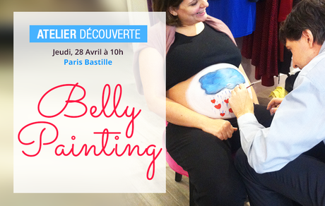 Gardez un beau souvenir de votre grossesse avec le Belly Painting