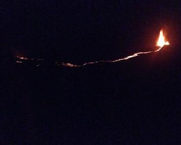 L’éruption du piton de la Fournaise