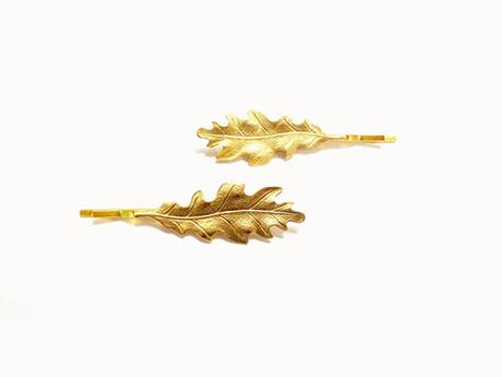Fancy pop Gold Hair Pins