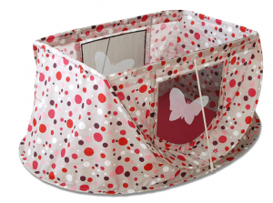 MAGICBED Lit Parapluie Pop-up Bébé Pois Rose