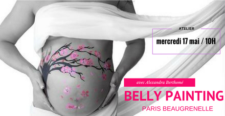 Atelier belly painting
