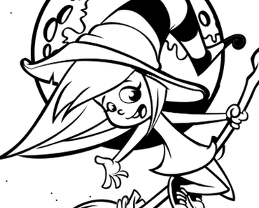 Coloriages Halloween (citrouille, sorcière, squelette, vampire…)