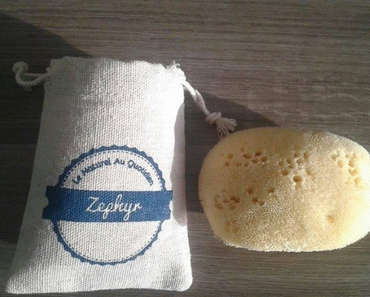 On a testé pour vous :  l’éponge de mer naturelle pour la toilette de bébé