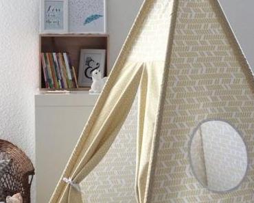 Idées de cabanes pour enfants ou tipis, à acheter ou construire !