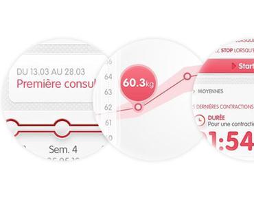 Application gratuite Ma grossesse de Doctissimo