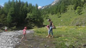 Randonnée en famille au Lac de Derborence